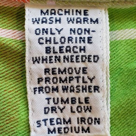 Polo Ralph Lauren Shirt Oxford Button Down SS Mens Size XL Green Plaid - Picture 7 of 8